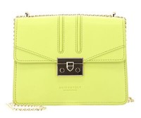 Seidenfelt Manufaktur Roros Abendtasche Tasche Bitter Lemon / Gold HellgrüN