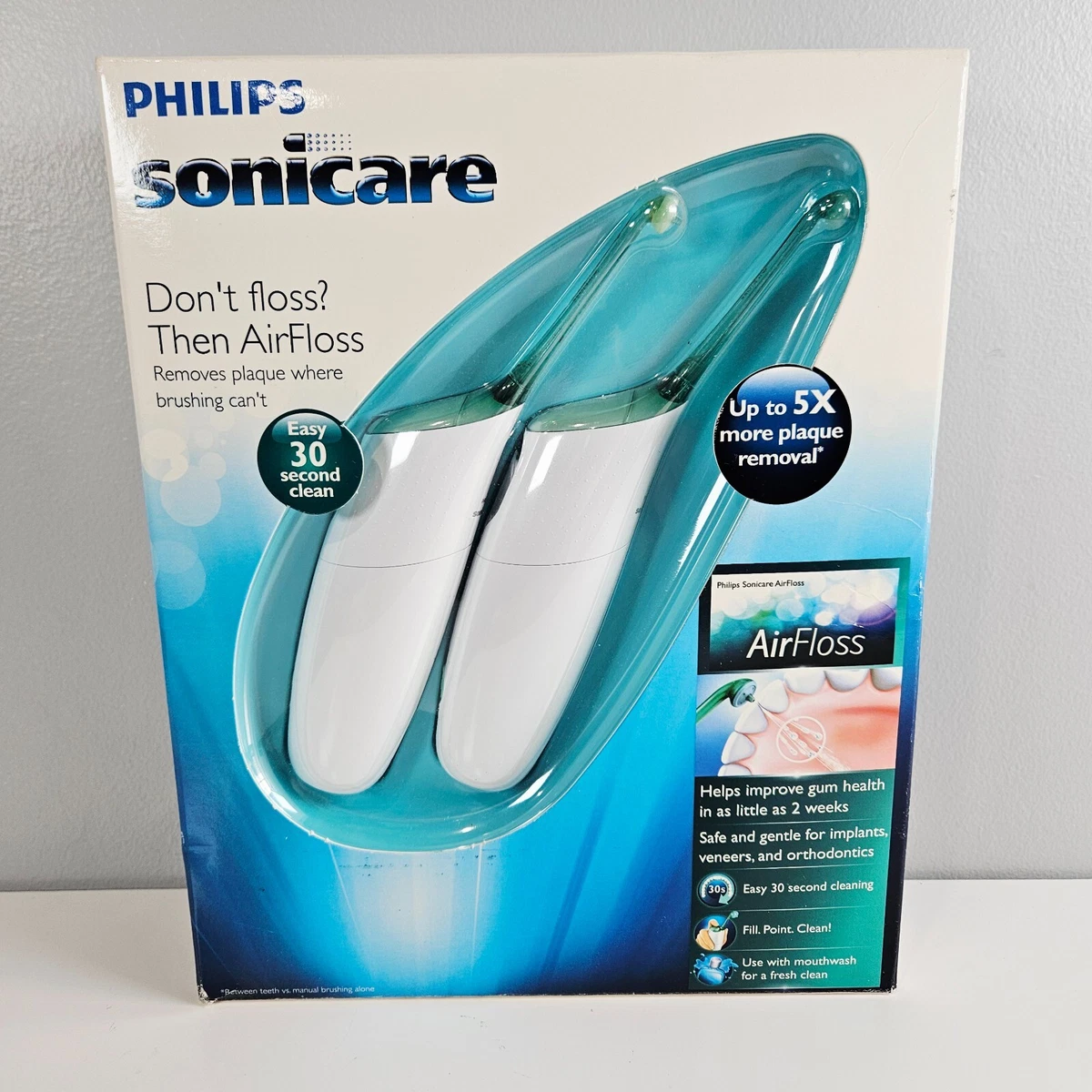 【未開封】Philips Sonicare AirFloss HX8231/08 Philips Sonicare Air Flossers Dental Flossers for sale | eBay