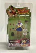 SOTA Toys Street Fighter Figura Round 3 Sakura nuova di zecca in confezione