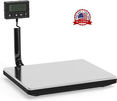 Bascula Digital Industrial Commercial de peso para negocio Plegable  200KG/440lb