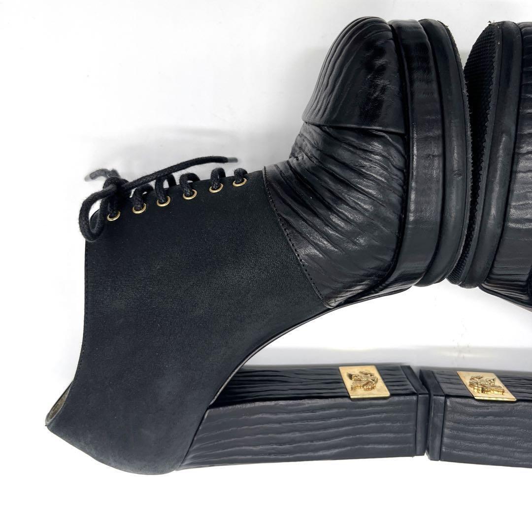 CHANEL Womens Black Short Boots Size 23cm with Box Storage CHANEL Womens Black Short Boots Size 23cm with Box Storage