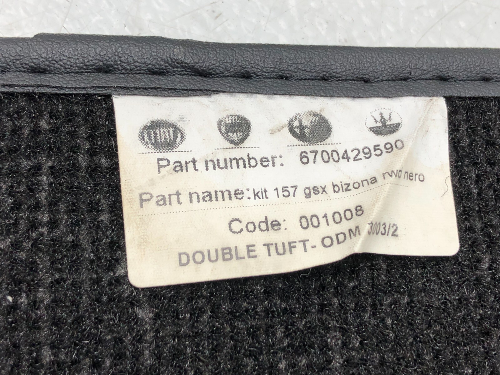 2014-2024 MASERATI GHIBLI S INTERIOR FLOOR CARPET MAT SET X4 OEM