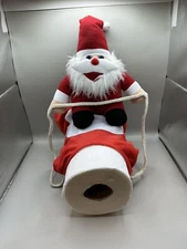 Christmas Dog Costume Funny Dog Christmas Santa Claus Costume Riding Dog NWOT