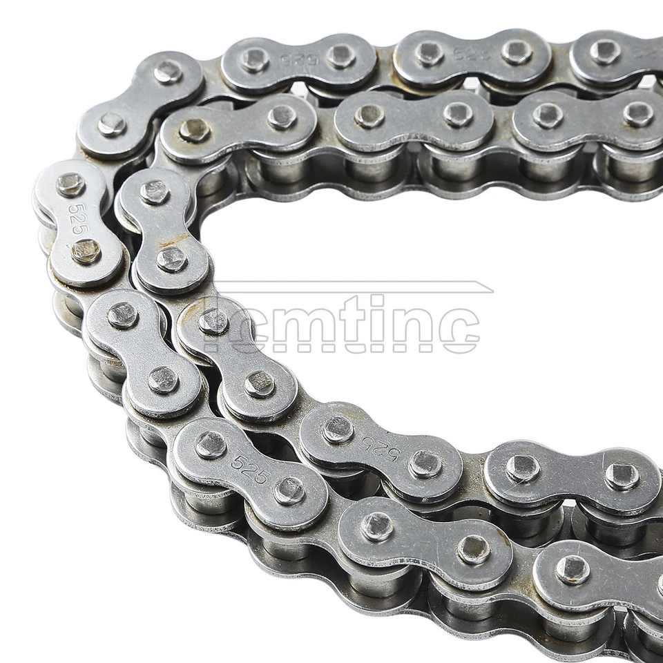 Motorcycle ATV Drive Chain 525 Pitch 120 Links Alloy Steel 525-120 525 x 120 New - Изображение 4 из 4