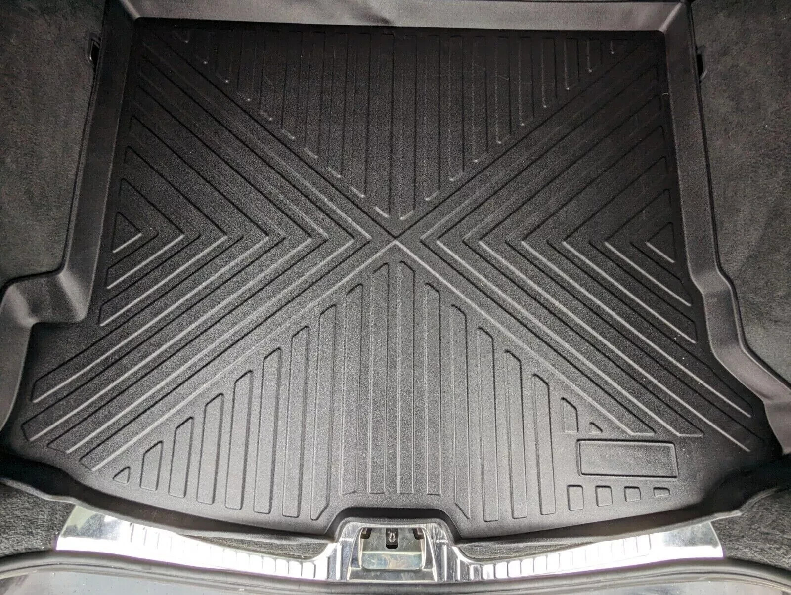 Rear Trunk Cargo Liner Floor Cover Boot Tray Pad Mat for VOLVO V60 2015-2018