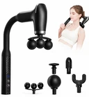 Massage Gun Extension Handle Deep Tissue Back Massager Pain Relief Rechargeable