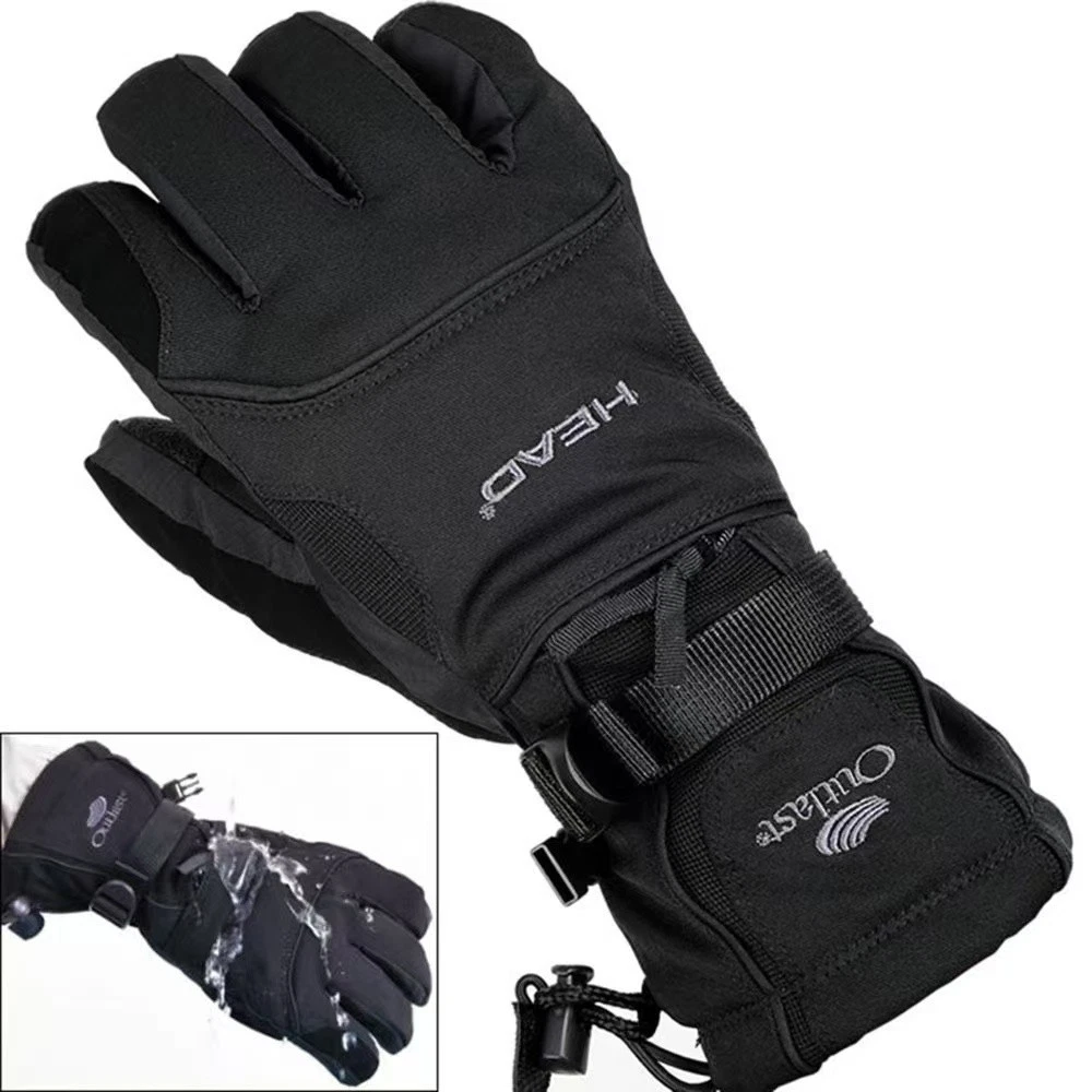 Waterproof Snow Gloves Warm Windproof Insulated Gloves for Snow Sports & Travel