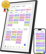21.5 Inch Digital Calendar Wall Touchscreen, Smart Chore Chart Monthly and Weekl