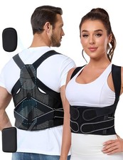 Posture Corrector for Women and Men with Bionic System, Precise Full Back Suppor