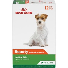 Royal Canin Adult Beauty Loaf in Sauce Dog Food, 5.2oz Can (Pack of 12)