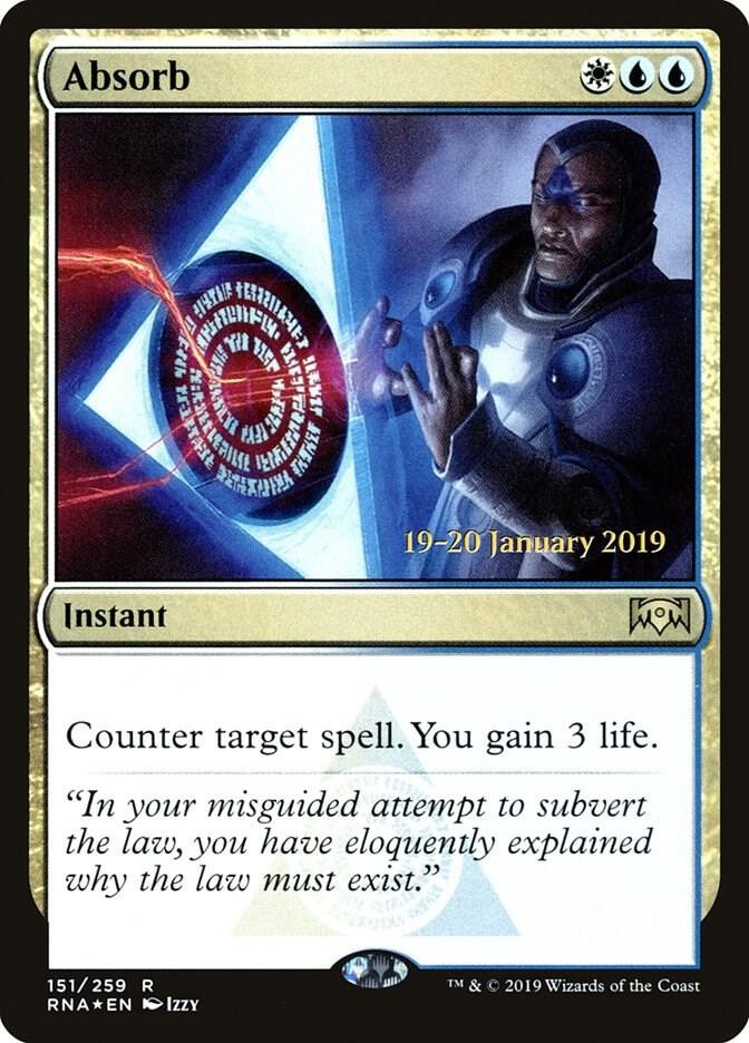 Absorb 151 R Prerelease Cards Magic: The Gathering Foil NM/M