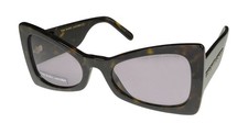 NEW MARC JACOBS MARC 553/S SUNGLASSES PLASTIC BROWN 086IR FULL-RIM GEOMETRIC