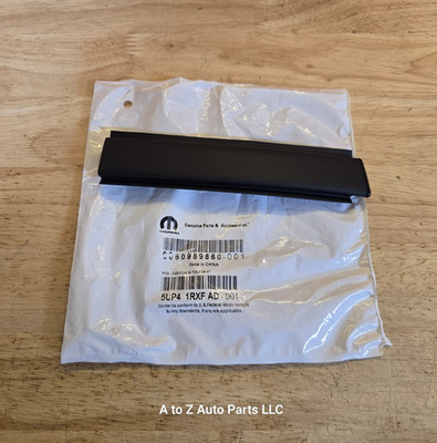 NEW 2018-2026 Jeep Compass Black Driver Side Roof Joint Molding, OEM Mopar