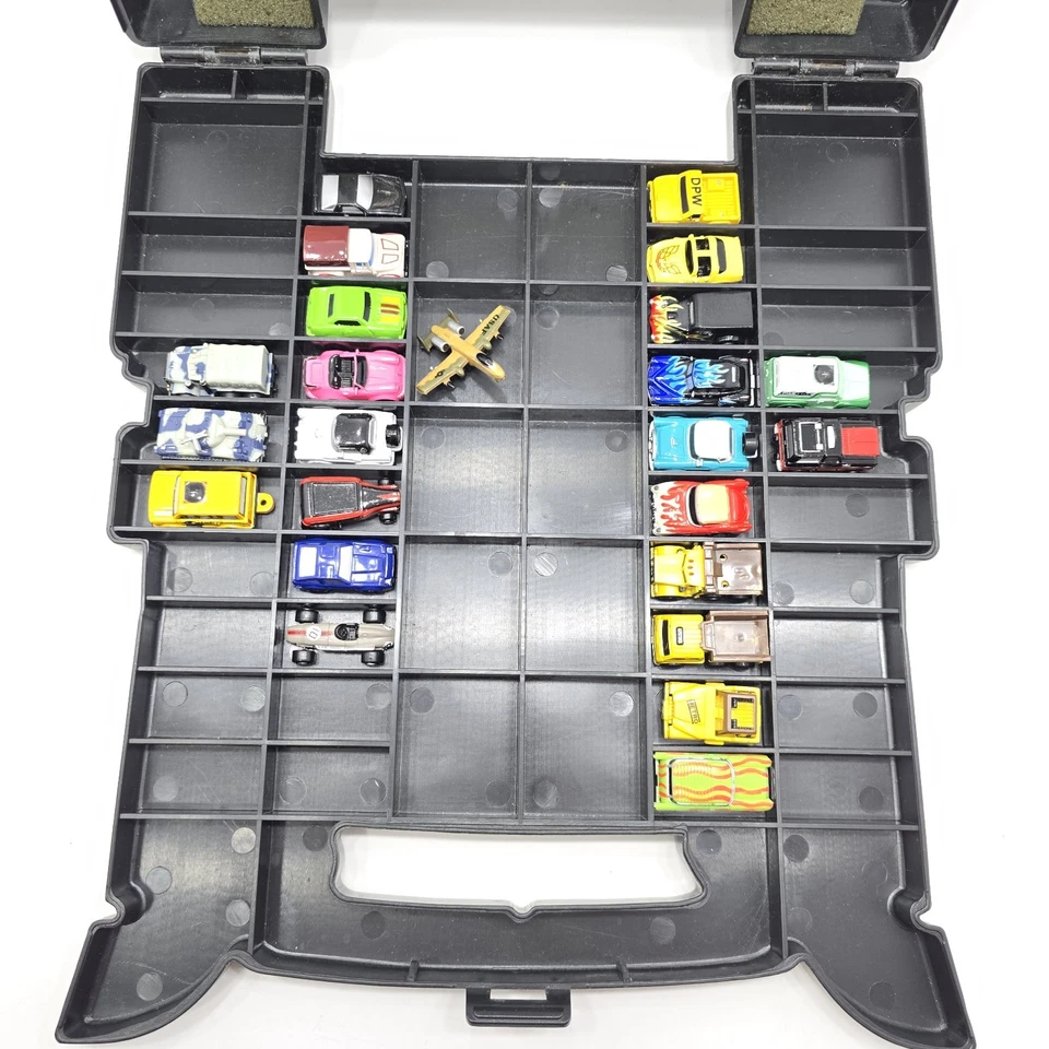 Micro Machines Black Semi Storage Carrying Case & Vehicle Mix 24 Piece - Image 4 of 4
