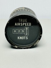 True Air Speed Indicator Knots Gauge Inesco Ground Training Instrument Meter True Air Speed Indicator Knots Gauge Inesco Ground Training Instrument Meter