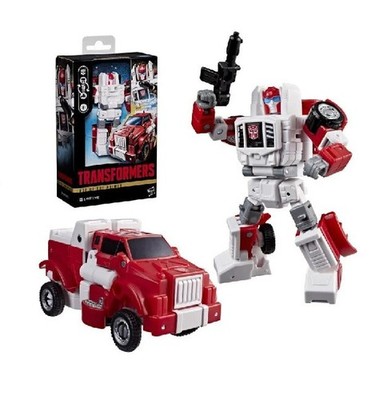 Transformers Age of the Primes Deluxe Class Swerve RED OFFROAD TRUCK IN HAND!