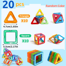 Magnetic Building Blocks DIY Magnets Toys Medium Size STEM Toys Construction Toy