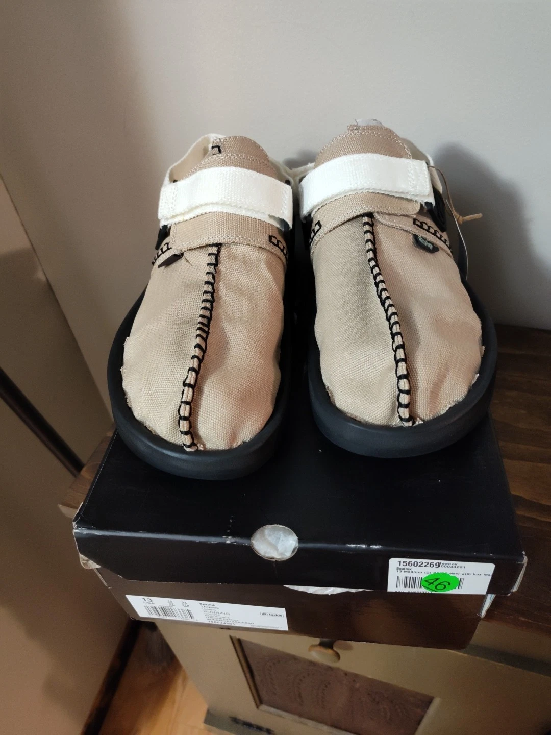 Sandali Reebok uomo Beatnik canapa taglia 13 BH6213717