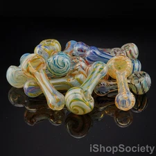 3" Portable Color Changing Tobacco Smoking Pipe Thick Collectible Pipes - P694F
