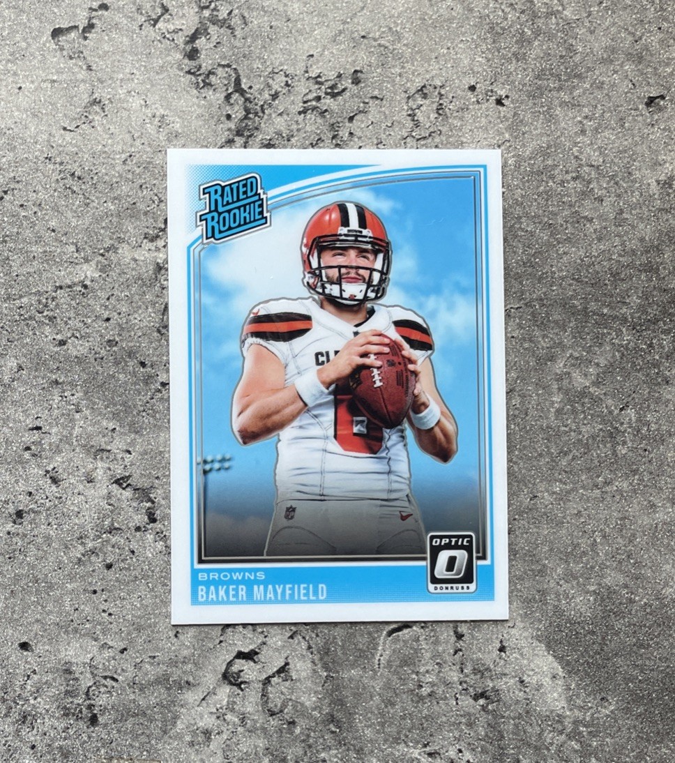 2018 Donruss Optic Rated Rookie Baker Mayfield #153