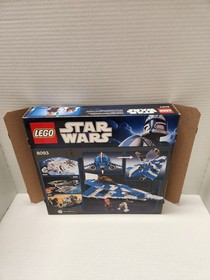 LEGO Star Wars Plo Koon's Jedi Starfighter 8093 Complete Set w/Box & Minifigures