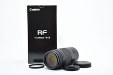 Canon RF 75-300mm F4-5.6 IS STM Lens Excellent Condition for EOS R Cameras