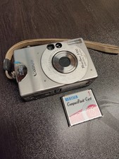 Canon PowerShot S100 Digital Elph Camera 2.1 MP Tested Works