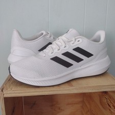 Men's Size 9 Adidas Runfalcon 3 Sneakers White Walking Running Casual