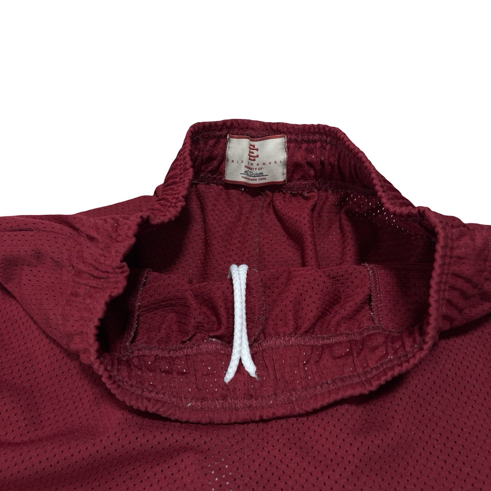 Eric Emanuel EE Basic Shorts Red / Yellow Size Me… - image 4