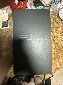 Sony PlayStation 2 Fat PS2 System Console SCPH-30001 + Controller Cables Bundle