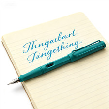 LAMY Safari Special Edition Series Matte Blue Color F nib Fountain Pen