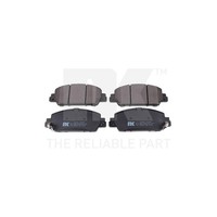 Bremsbelagsatz, Scheibenbremse Nk 222656 FüR Honda, Vorderachse
