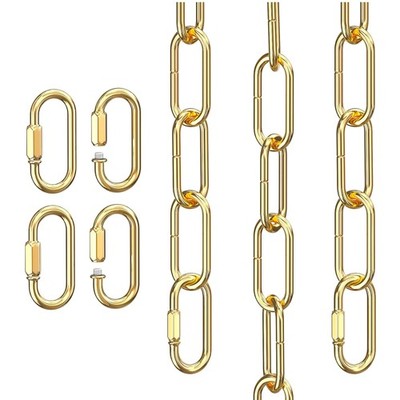 Antique Style Iron Chandelier Chain - 2 Pack