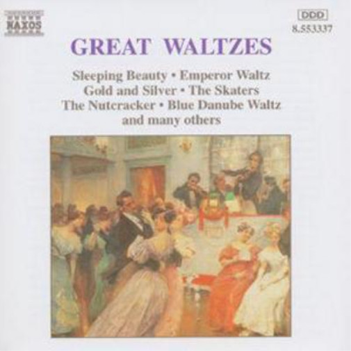 Альбом Великие вальсы разных композиторов (CD)