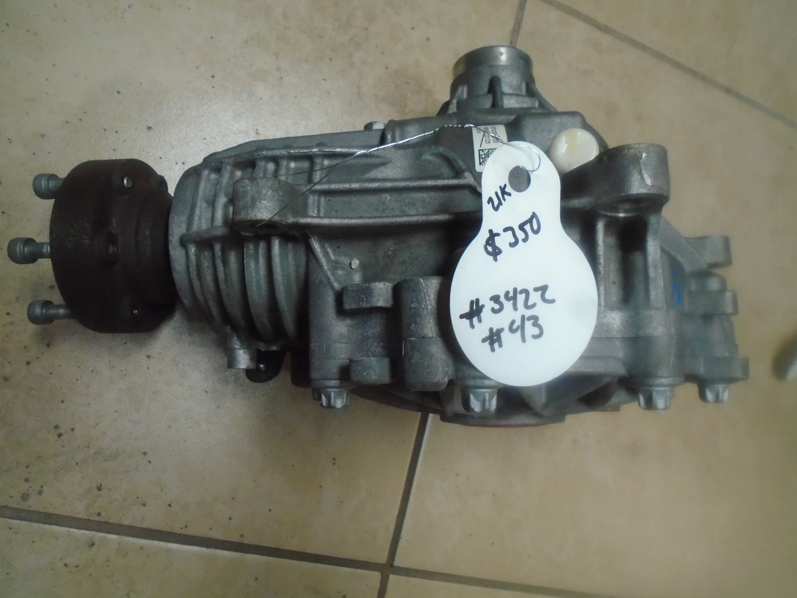 2014 - 2020 MASERATI GHIBLI 3.0L AWD FRONT DIFFERENTIAL AXLE CARRIER OEM 21 K