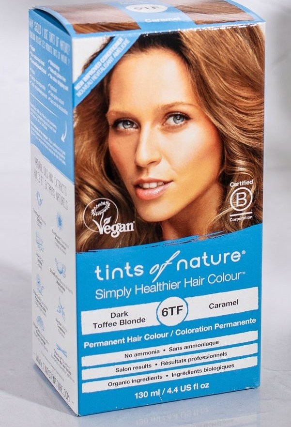Tints of Nature Стойкая краска 6TF Dark Toffee Blonde 44 унции коробка 4090₽