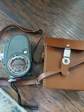 Vintage Bell and Howell Filmo Sportster Double Run Eight Movie Camera Display