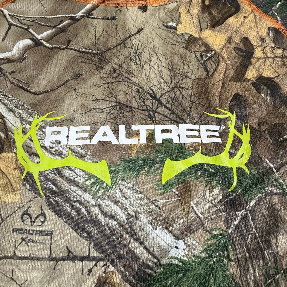 Camisa Realtree Para Hombres XL Marrón Camuflaje AP HD Camuflaje Caza Manga Larga Cuello Redondo Foto 3 de 4