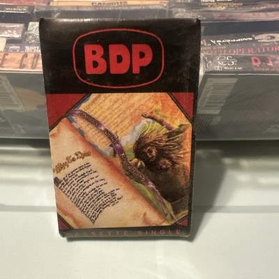 BDP Boogie Down Productions - Why Is That - Cassette Tape Single - 1989 Zomba