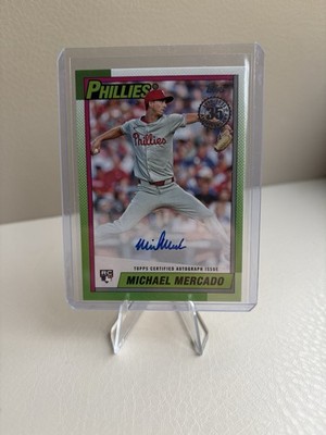 MICHAEL MERCADO 1990 TOPPS Baseball #90A-MME 2025 TOPPS Baseball