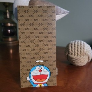 Doraemon X Gucci GG Paper Notepad NWOT