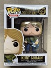 Funko Pop! Rocks #65 Kurt Cobain Nirvana Vinyl Figure In Green Striped Shirt