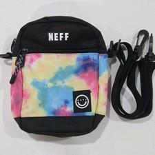 Neff Tie Dye Crossbody Bag Mini Messenger Festival Travel Streetwear Bag