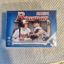 Topps MLB 2021 Bowman Baseball Blaster Box (6 Pack)