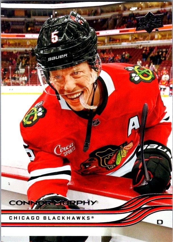 2025-26 Upper Deck Series 1 - Connor Murphy - #36 Base Card - Chicago Blackhawks