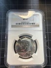 USA Silver Kennedy Half Dollar 1966 SMS NGC Ms67