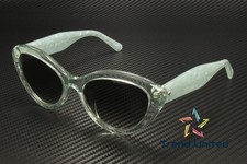 KATE SPADE JUNI G S ZI9 Transparent Teal Green Gradient Grey Women's Sunglasses