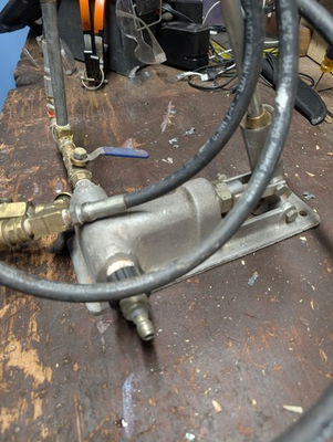 #ad Low Pressure Fire Extinguisher Hydro Test Pump $330.00