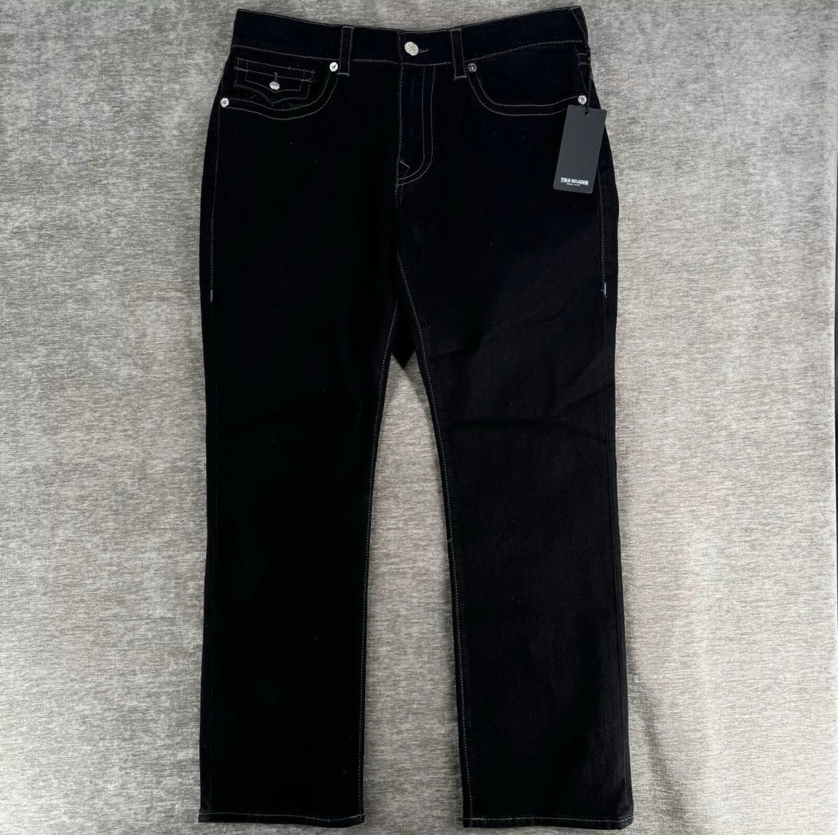 USA製 TRUE RELIGION 濃紺 インディゴ ヴィンテージ デニム USA TRUE RELIGION joey 濃紺 インディゴ ダメージ - メルカリ