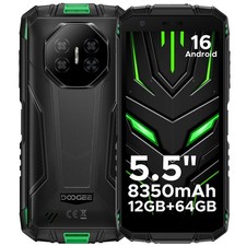 DOOGEE Fire 3 Outdoor Handy Smartphone Android 16 Ohne Vertrag 12GB+64GB 8350mAh